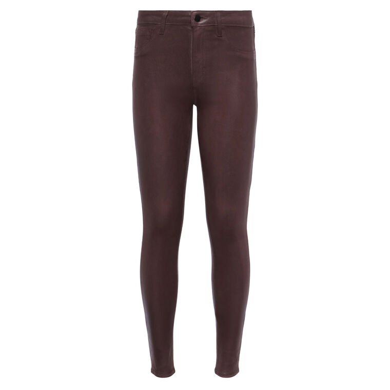 Marguerite High Rise Coated Skinny Jean image number null