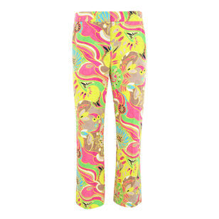 Lulu Cropped Kick-Flare Pant