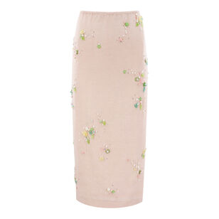 Miriam Embellished Midi Skirt