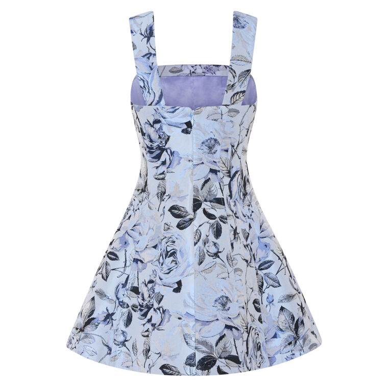 Elodie Jacquard Mini Dress image number null