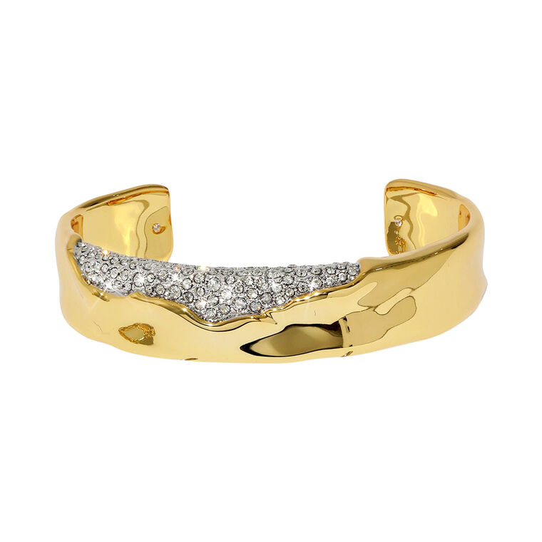 Solanales Gold Crystal Bracelet image number null