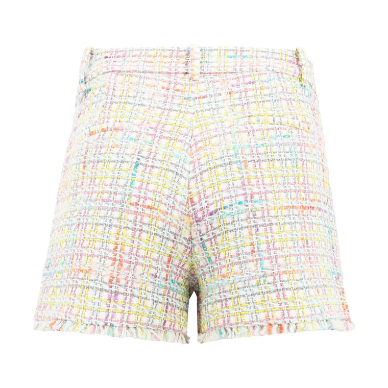 Diaz Tweed Shorts image number null