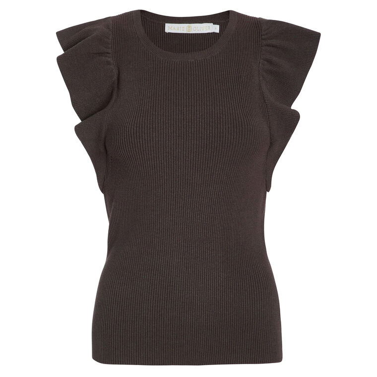 Rory Short Sleeve Knit Top image number null