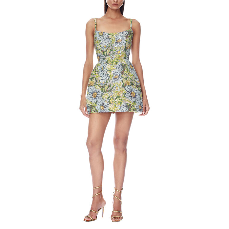 Valentina Paillette Cora Mini Dress image number null