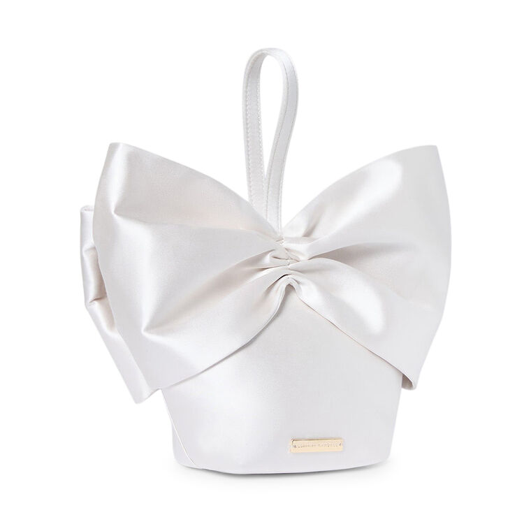 Ruby Satin Bow Bag image number null