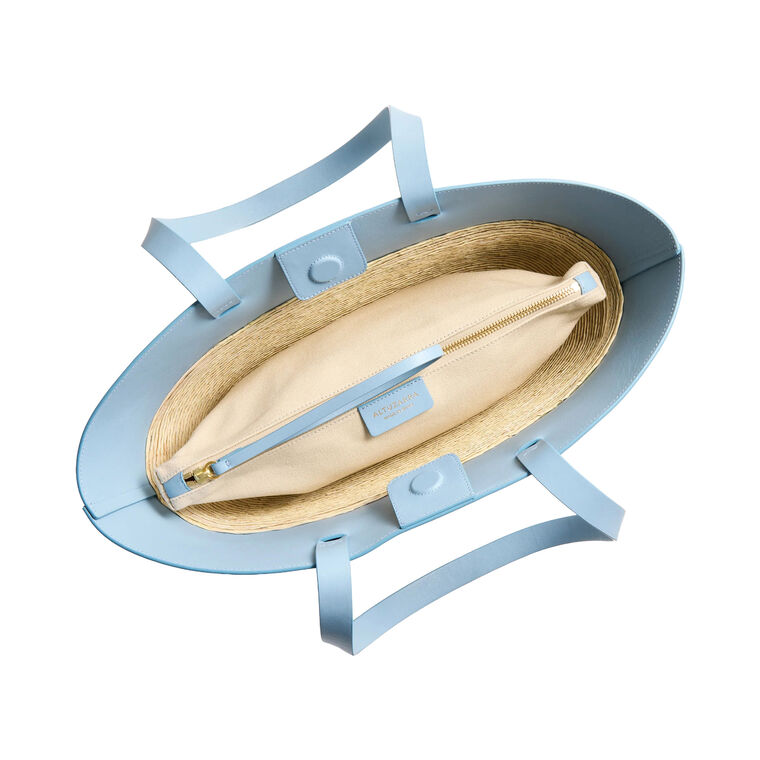 Knot Basket Small Long Handle Tote Bag image number null