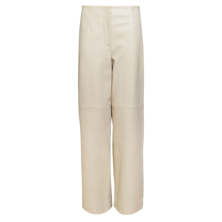 Weston High-Waisted Leather Pant image number null