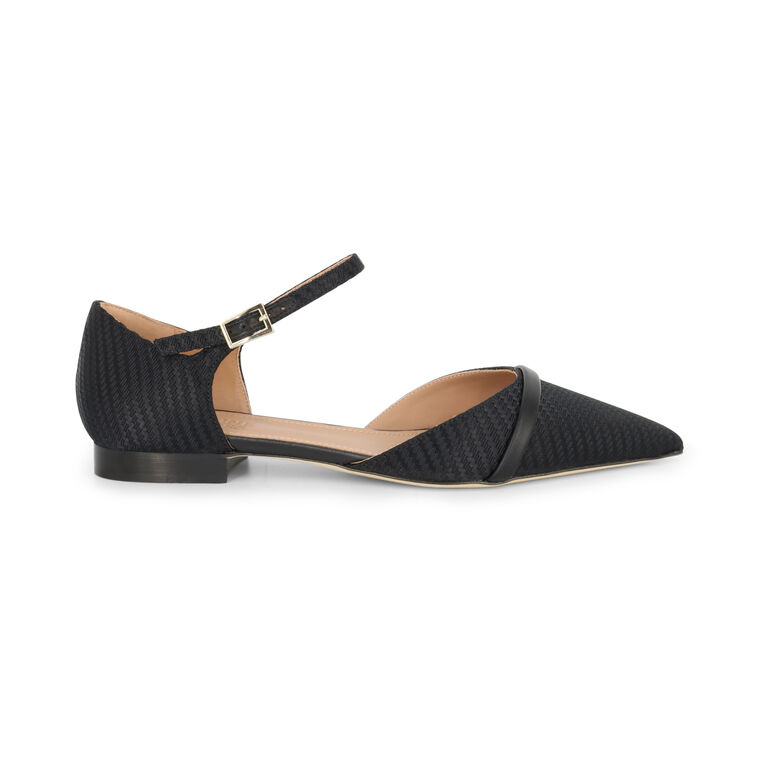 Ulla Jacquard Ankle-Strap Ballerina Flat image number null