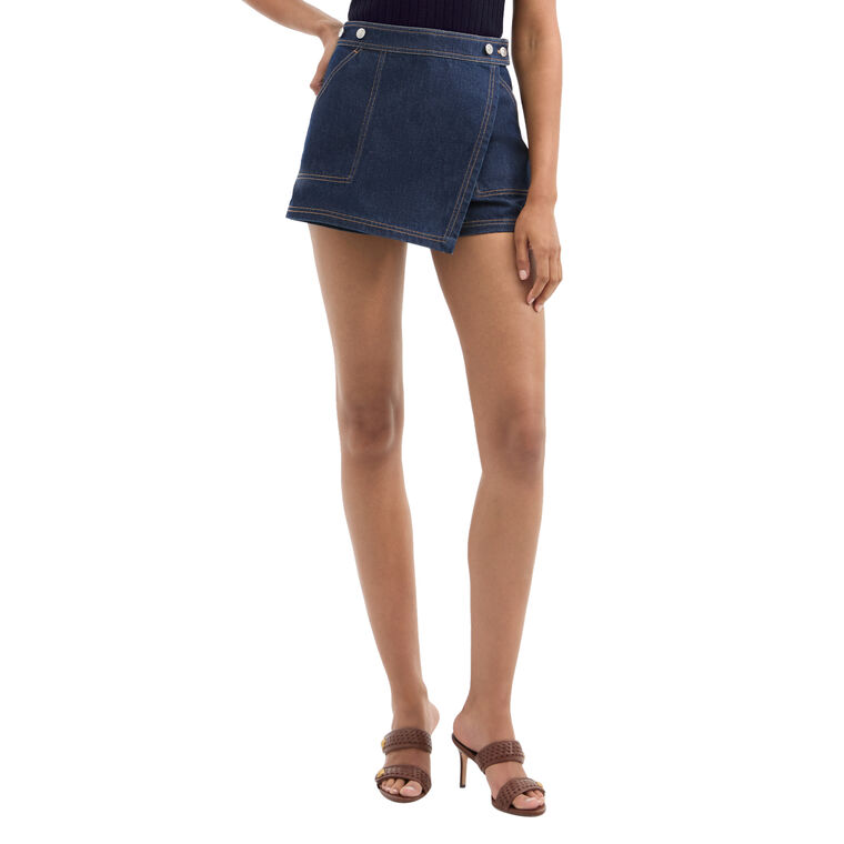 Winslet Denim Skort image number null