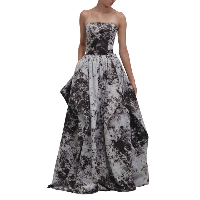 Sensation Strapless Bustier Crop Top image number null