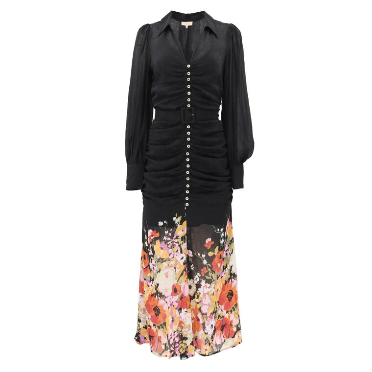 Georgette Belt Dress image number null