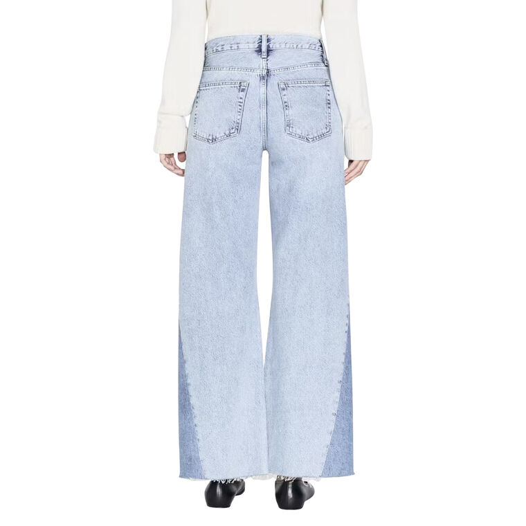 Le Baggy Palazzo Outseam Insert Jean image number null