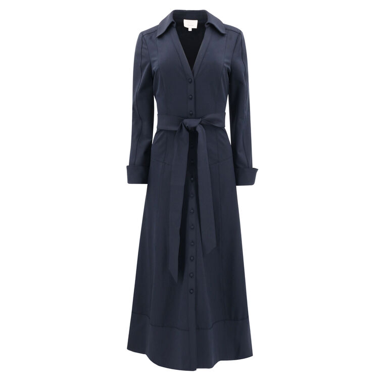 Cinq  Sept Kyla Long Sleeve Midi Shirt Dress | Tootsies