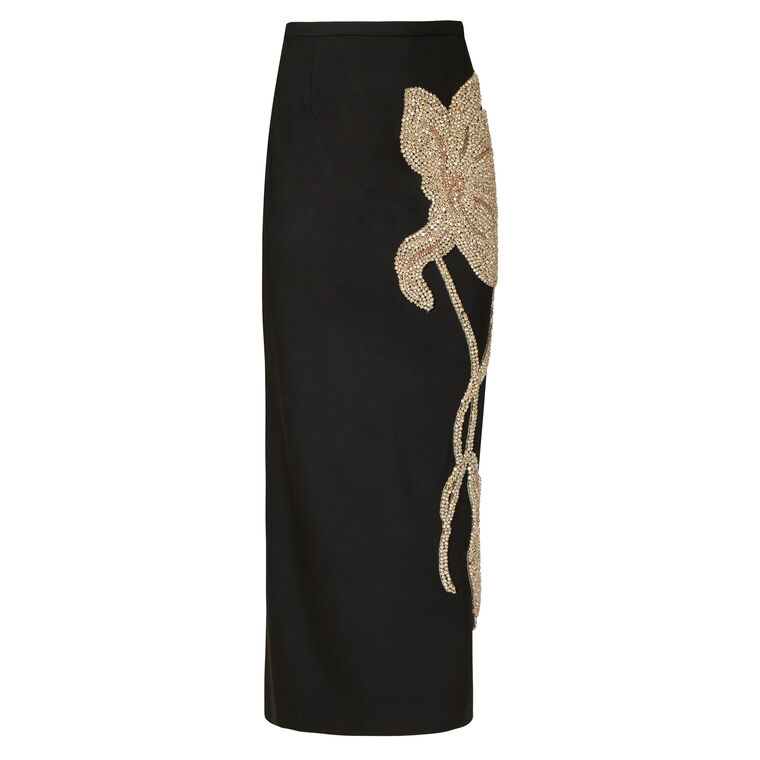 Anny Lightweight Wool Skirt image number null