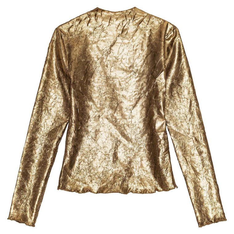 Crinkled Tie-Back Top image number null