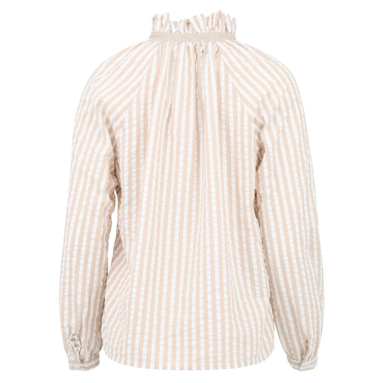 Josephine Stripe Blouse image number null