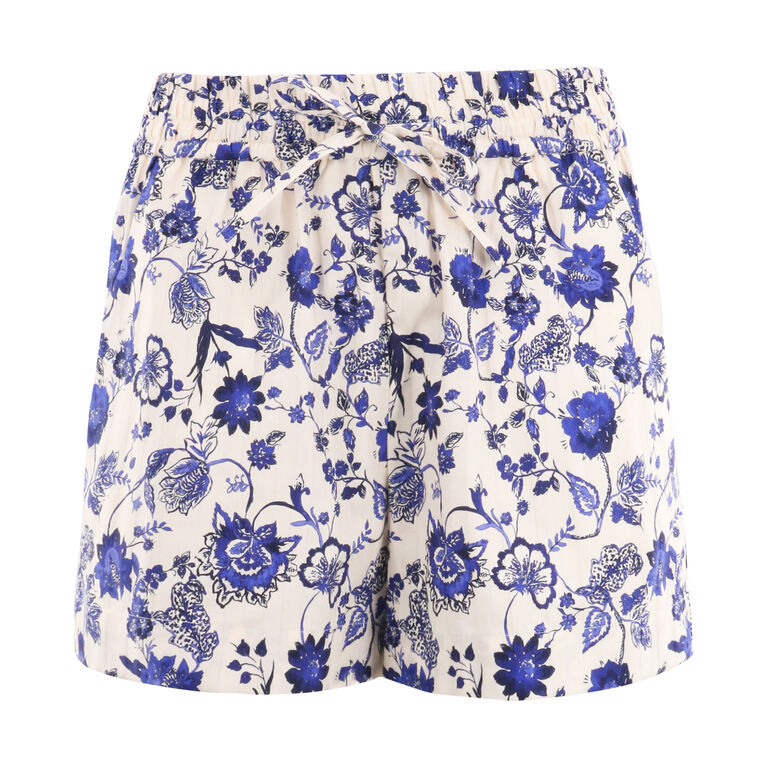 Belen Printed Pull On Short image number null