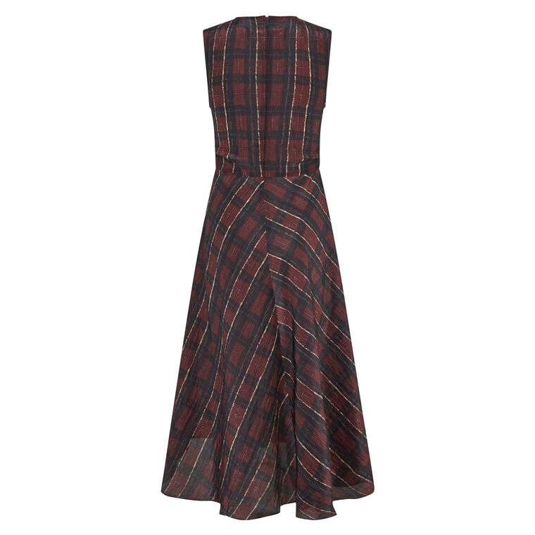 Atina Check Dress image number null