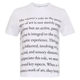 Text Print Graphic Short Sleeve T-Shirt