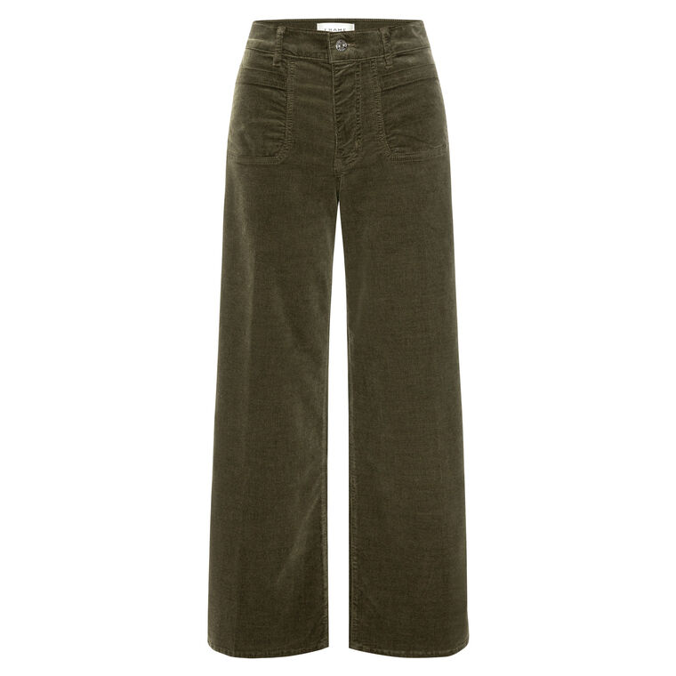 Le Slim Palazzo Modernist Pocket Corduroy image number null