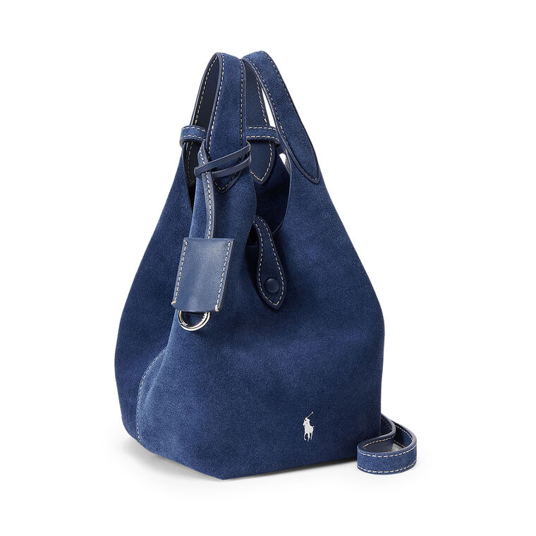 Polo Small Play Suede Crossbody Tote image number null