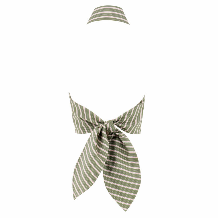Bunny Tie-Back Sleeveless Top image number null