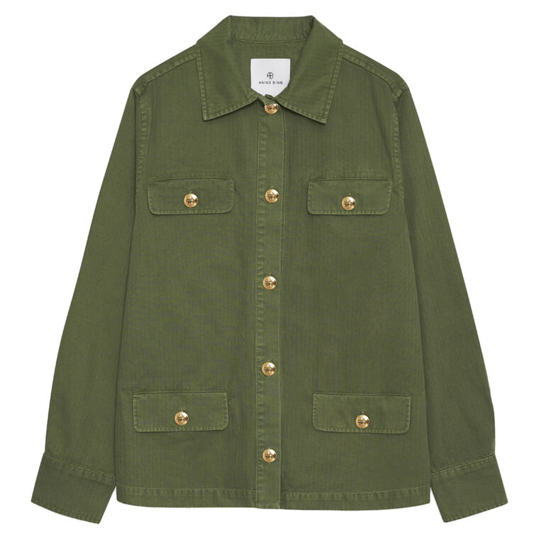 Corey Button-Front Jacket image number null