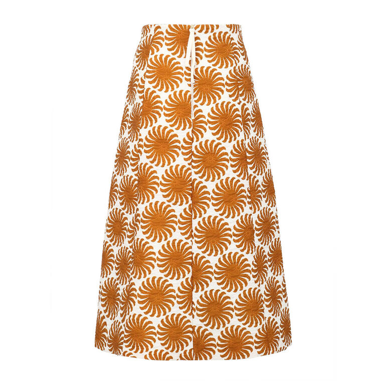 Goldocke Printed Skirt image number null