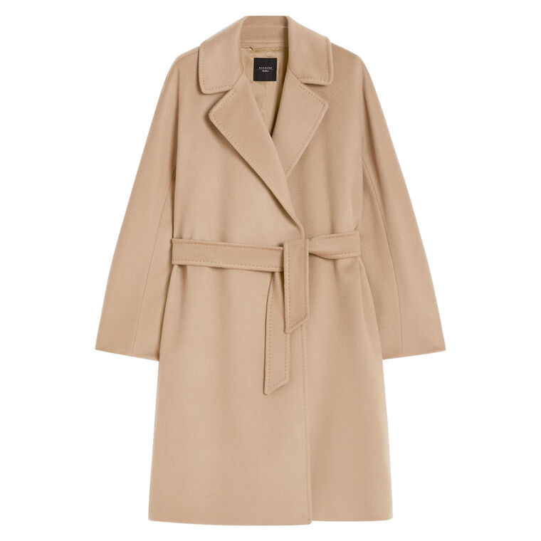 Corte Wool Wrap Coat image number null