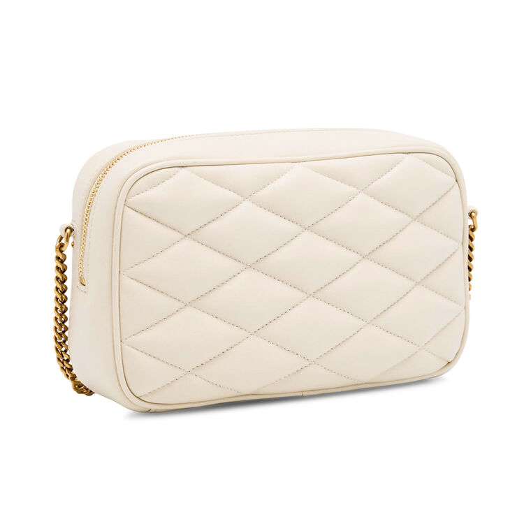 Quilted Leather Mini Camera Bag image number null
