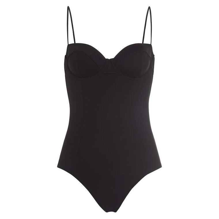Marceline Paneled Balconette One Piece Swimsuit image number null