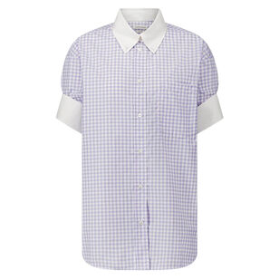 Ricka Short Sleeve Check Print Shirt