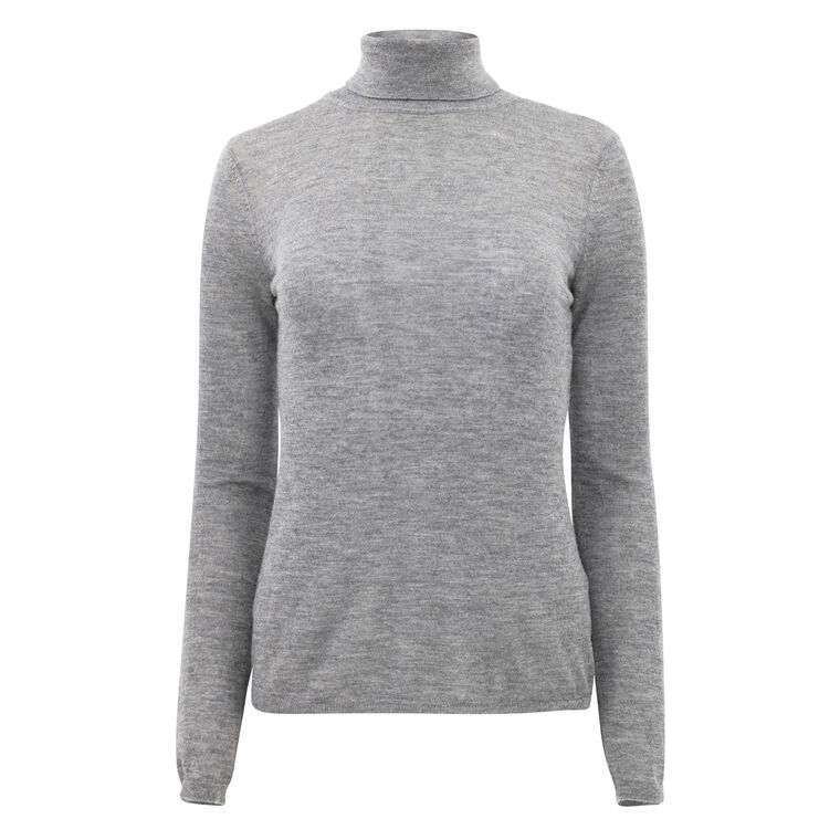 Stephanie Cashmere Turtleneck Sweater image number null