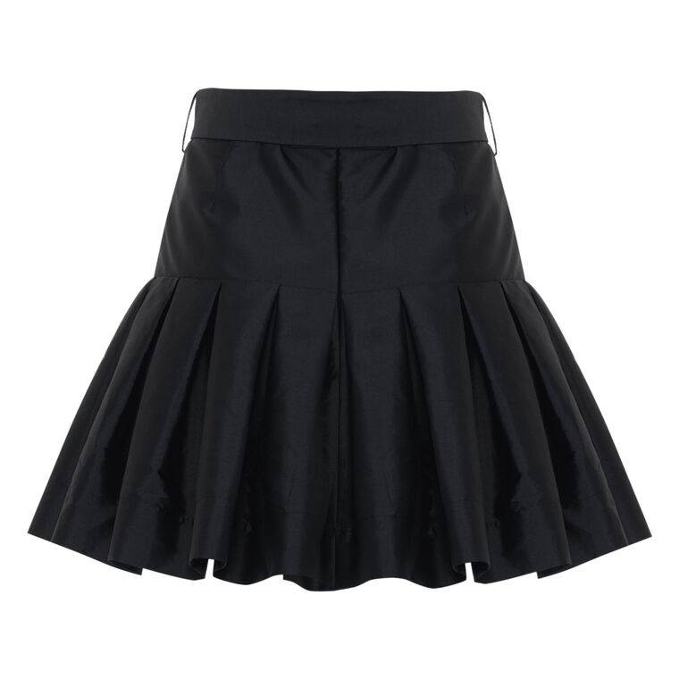 Taffeta Bloom Mini Skirt image number null