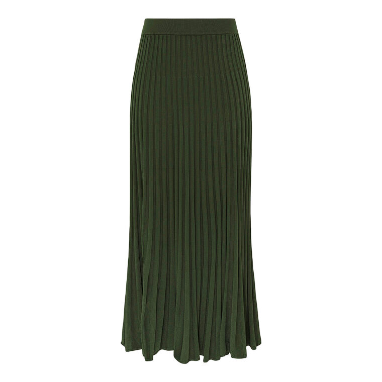 Pleated Midi Skirt image number null
