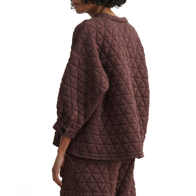 Alfond Drop Shoulder Quilted Top image number null