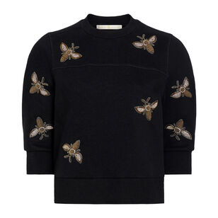 Ariana Bee Embroidered Sweatshirt