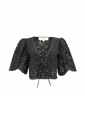Tali Lace Short Sleeve Top