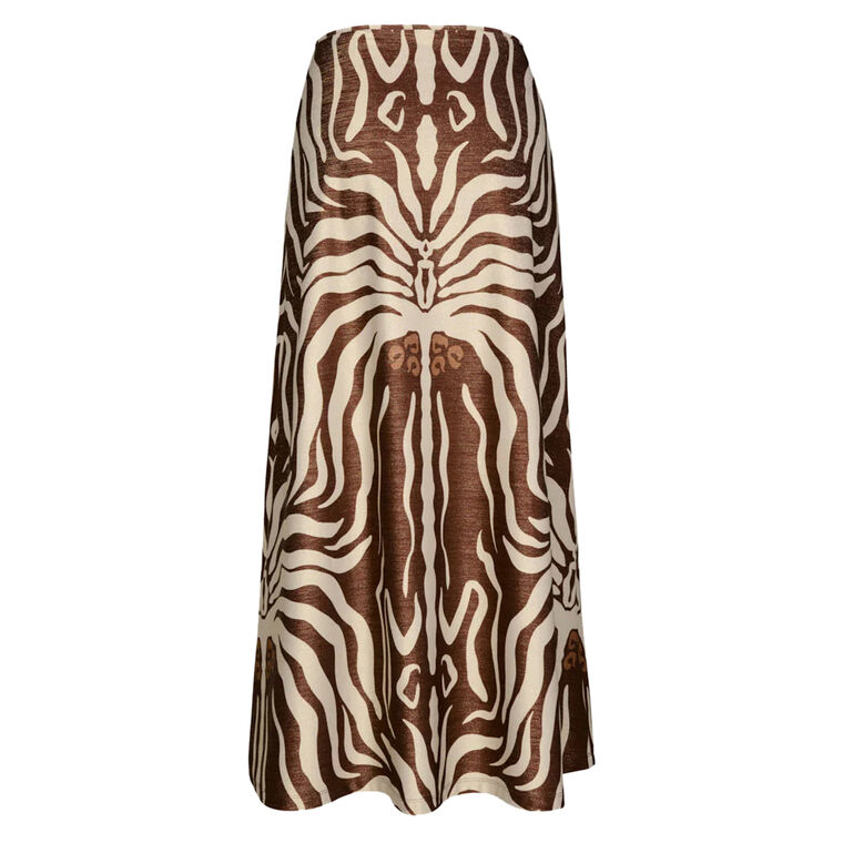 Keel A-Line Midi Skirt image number null