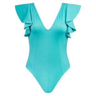 Michelle V-Neck One Piece Swimsuit