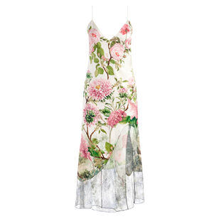 Julietta Cutaway Lace Slip Dress