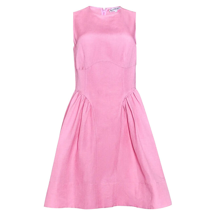 Layne Sleeveless Fit-And-Flare Mini Dress image number null