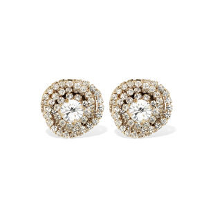 Atika Strass Stud Earrings