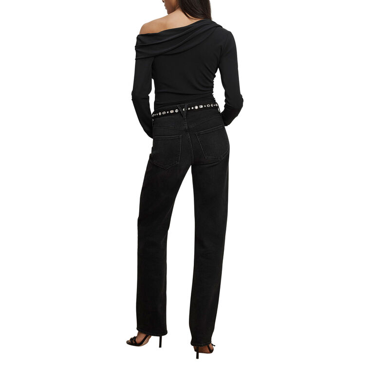 Lozea Ruched Off-The-Shoulder Top image number null