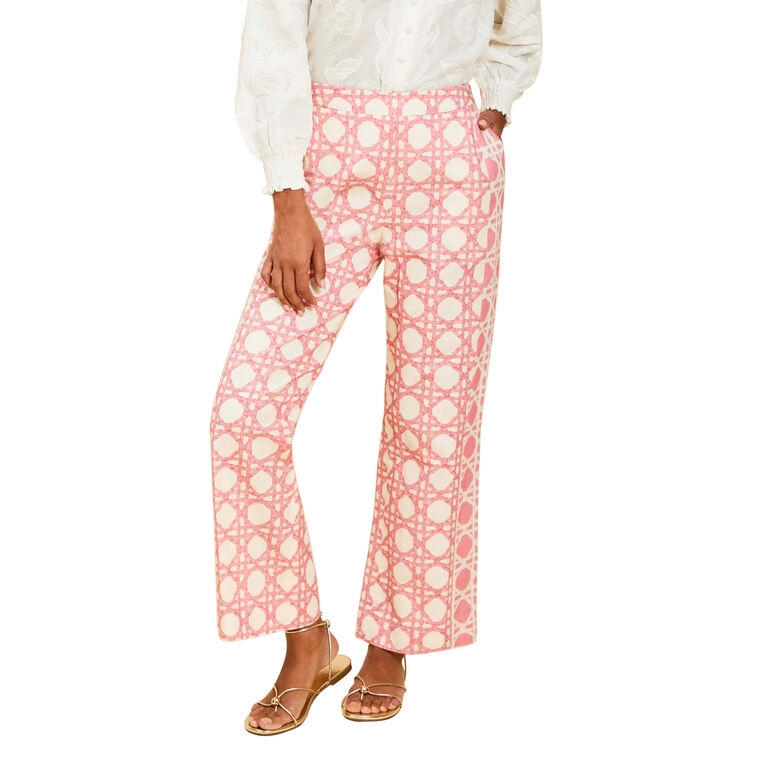 Wylie Cropped Wide-Leg Pant image number null