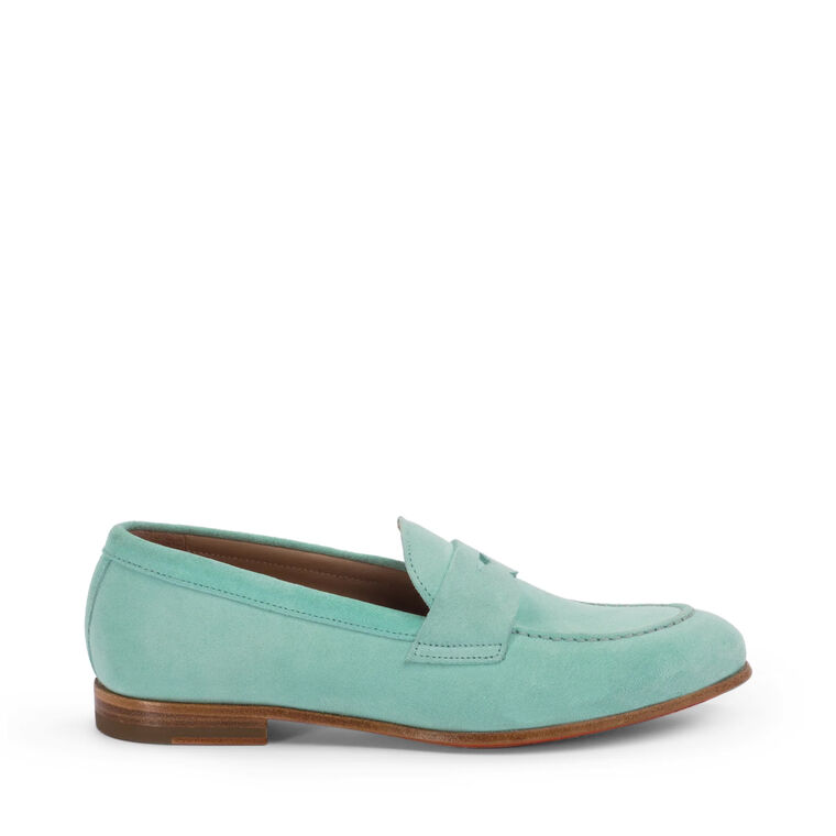 Vincia Suede Penny Loafer image number null