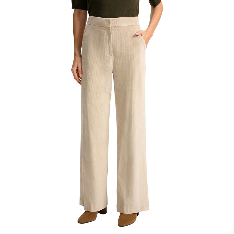 Grigore Corduroy Wide-Leg Pant image number null