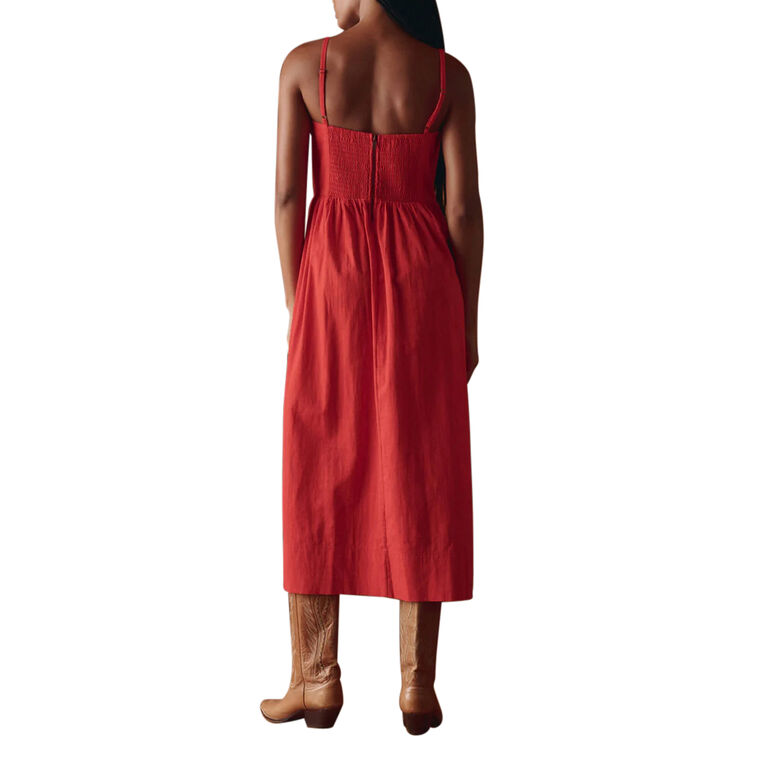 The Verse Sleeveless Midi Dress image number null