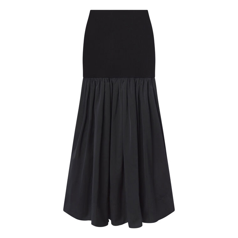 Cami Merino Combo Maxi Skirt image number null