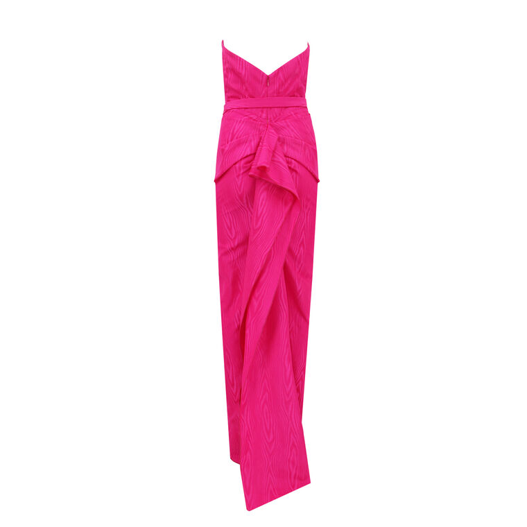 Strapless Taffeta Gown image number null